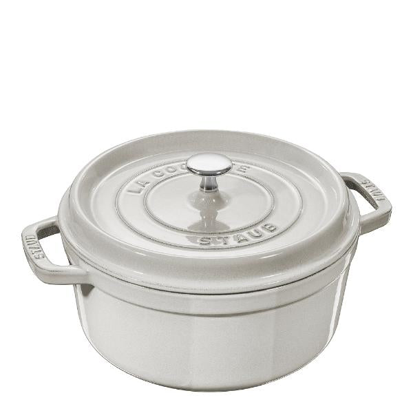 La Cocotte rund gryte 28 cm 6,7L hvit