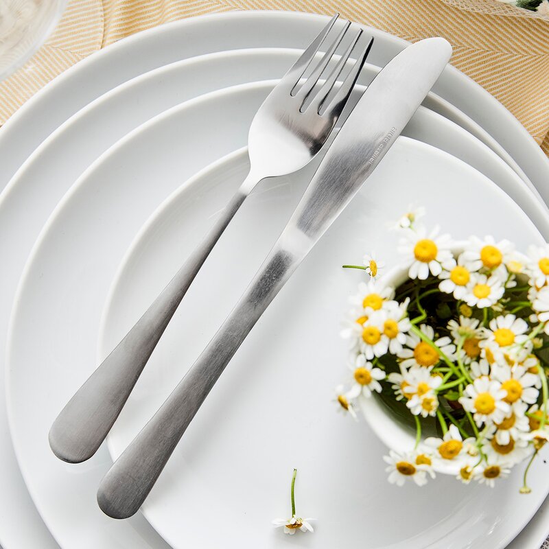 Atelier tallerken 18 cm 4 stk super white
