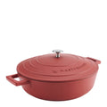 Cast Aluminium lav gryte 4L 29 cm rød