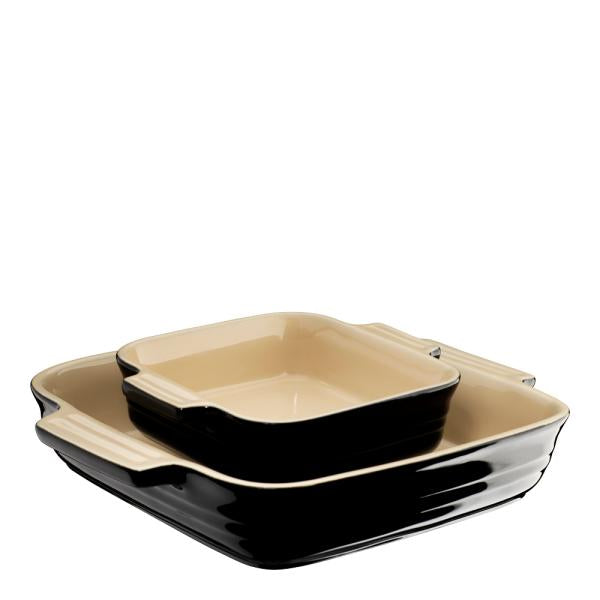 Ildfaste former 23+13 cm black