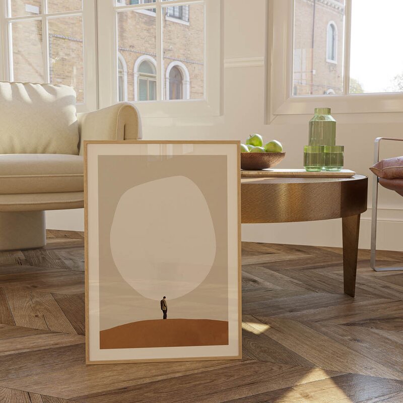 PSTR Studio poster 50x70 cm maarten léon overthinking
