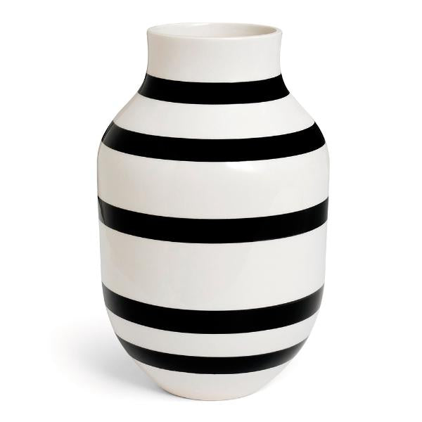 Omaggio vase 31 cm svart