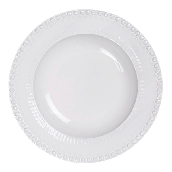 Daisy serveringsfat 35 cm hvit