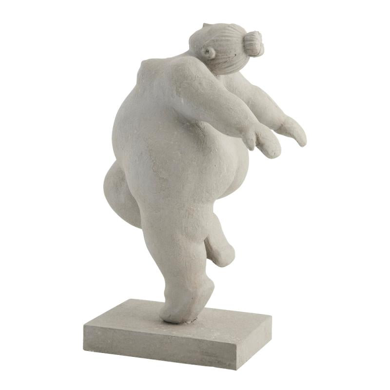 Serafina figur 23 cm grå