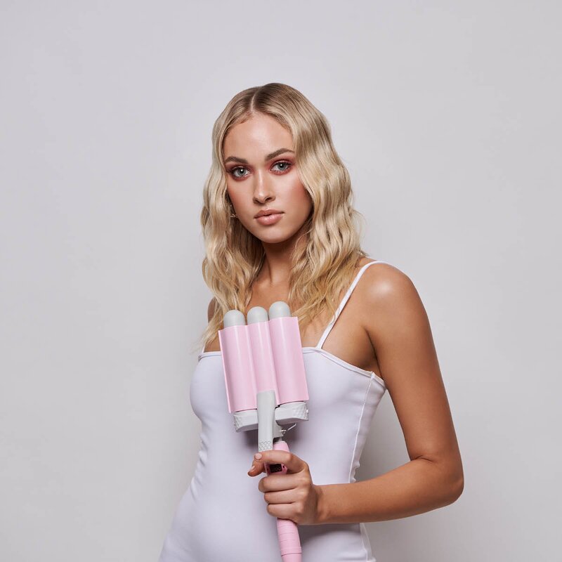 Pro bølgetang trippel 32 mm rosa
