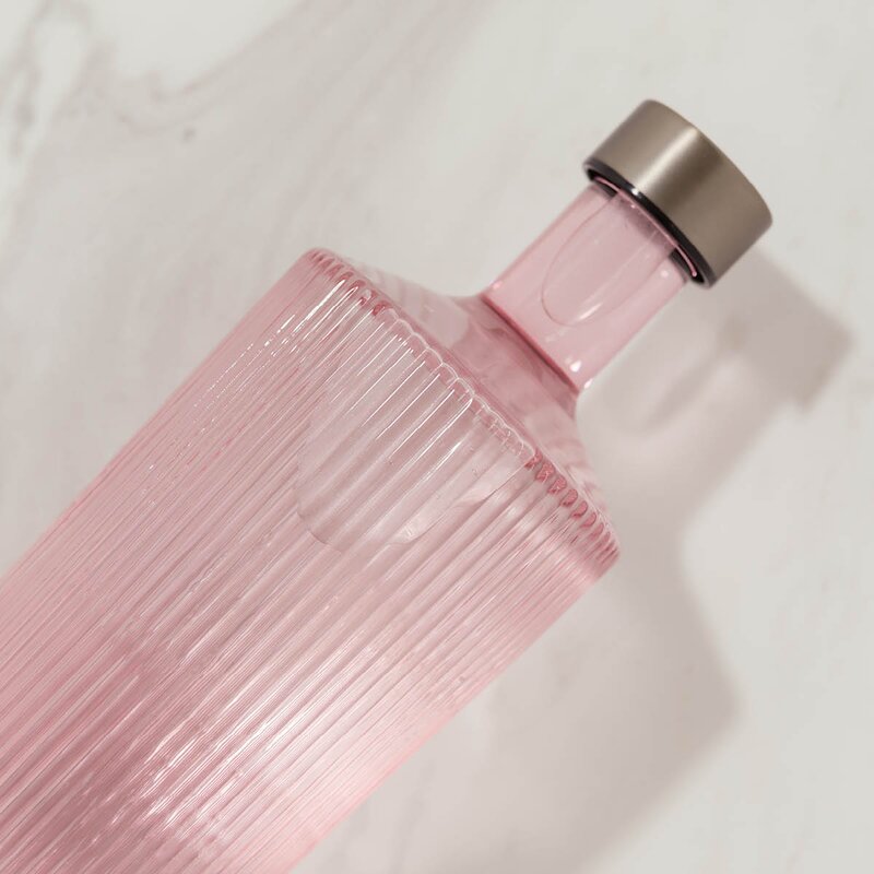Ribbed Elegance flaske Pink 1,25L rosa