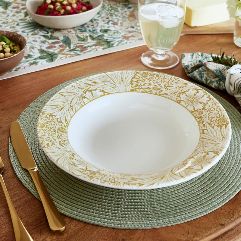 Morris & Co Pastatallerken 26 cm marigold