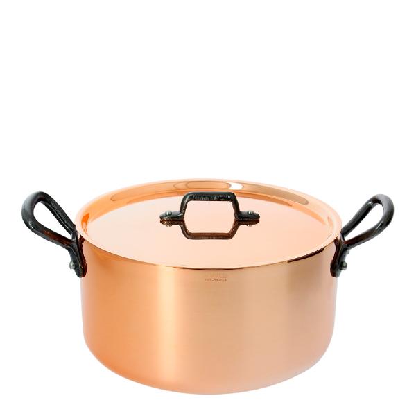 Prima Matera gryte 1,8L 16 cm kobber/støpejern