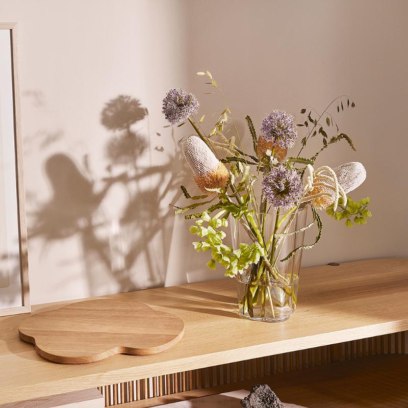 Alvar Aalto vase 22 cm klar