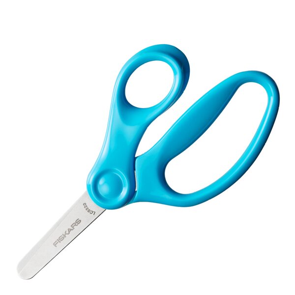 Fiskars Kids saks 6+ år 13 cm turkis