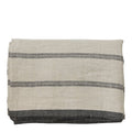 Thea duk 145x330 beige/denim stripe