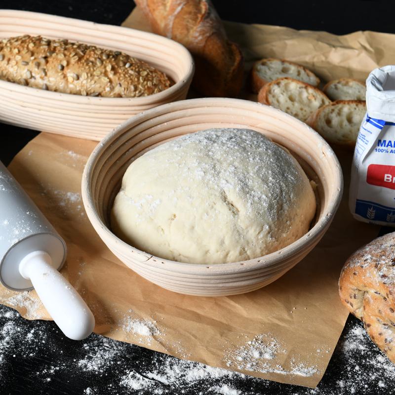 bAYk hevekurv rund 25x8 cm natur