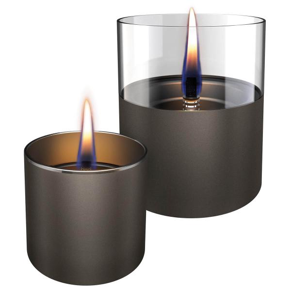 Lilly lykt 2 stk gun metal