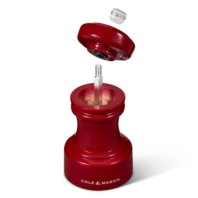Hoxton pepperkvern 10 cm rød
