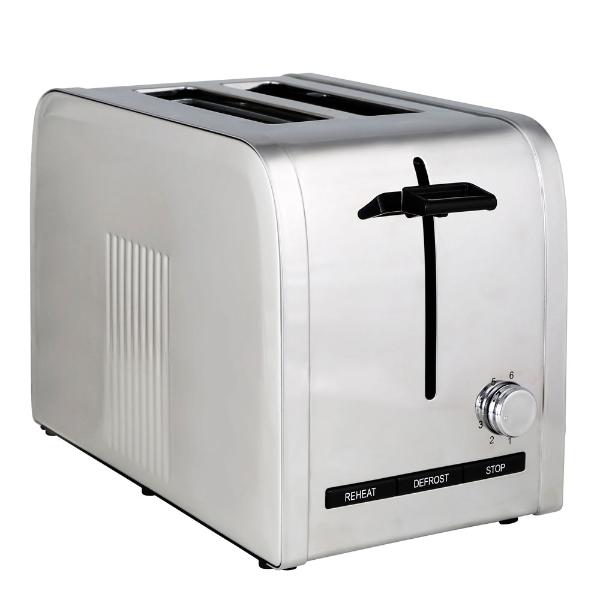 Ultimate dobbel brødrister 230V/1000W stål/blank