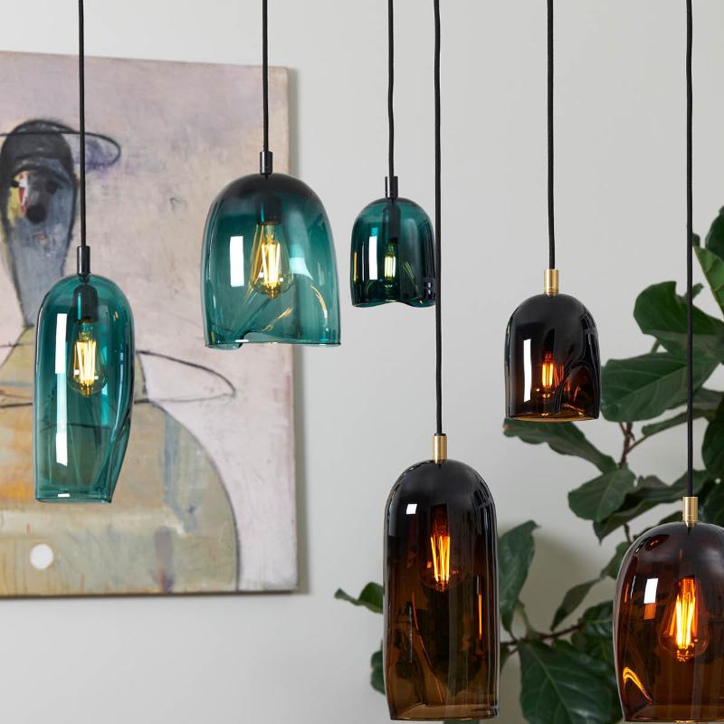 Klem lampe liten 18 cm lagune