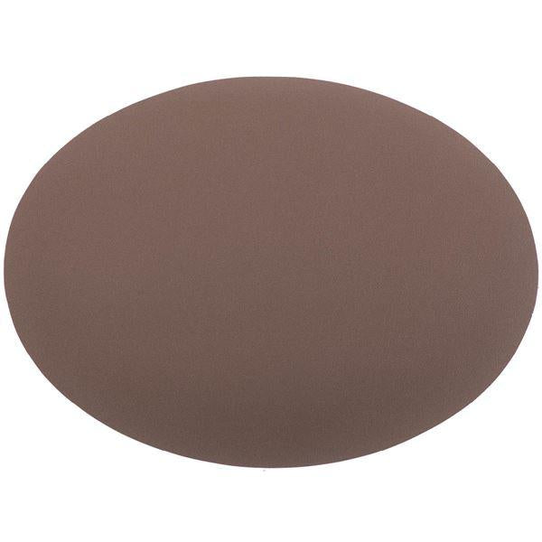 Togo dekkebrikke oval 47 cm brun