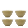 Vahé bolle 12 cm 4 stk gul
