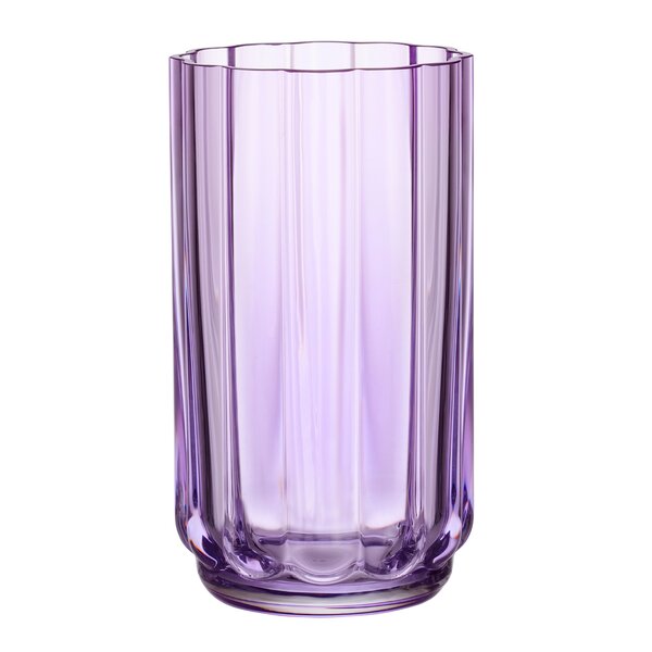Play vase 18 cm lys lilla