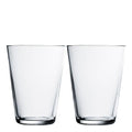 Kartio glass 40 cl 2 stk klar