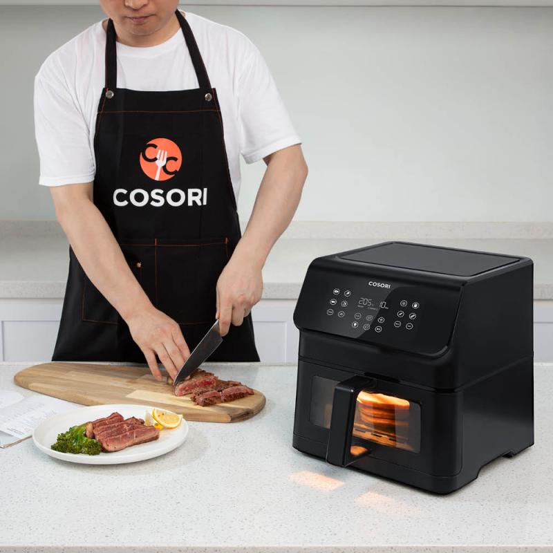 Premium II Plus airfryer 6,2L svart