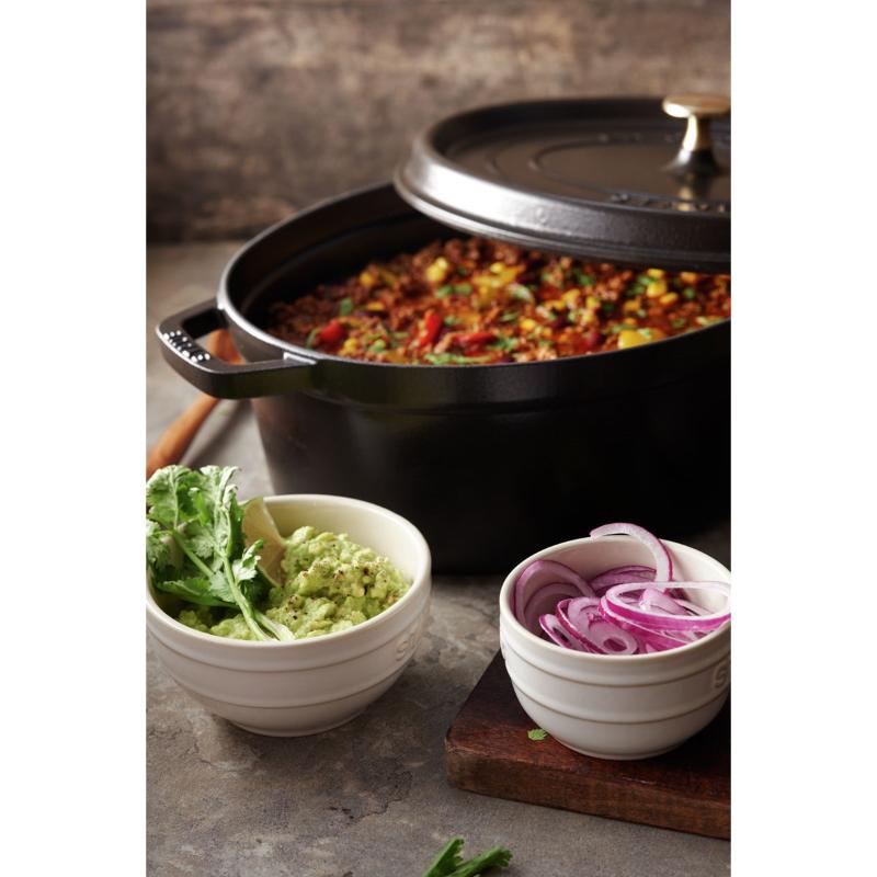 La Cocotte oval gryte 31 cm 5,5L svart
