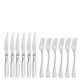 Steel essentials bestikksett 12 deler stål