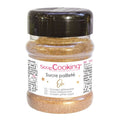 Glittersukker 160 g gull