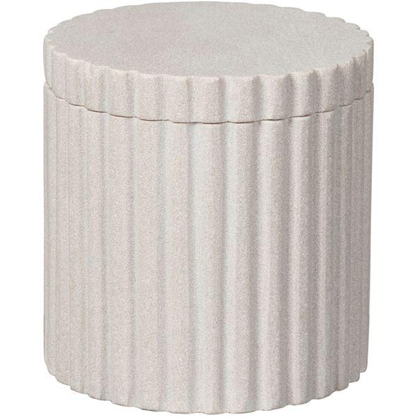 Platon oppbevkrukke 10x10 cm sand