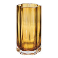 Hanami glassvase 9x18 cm cognac