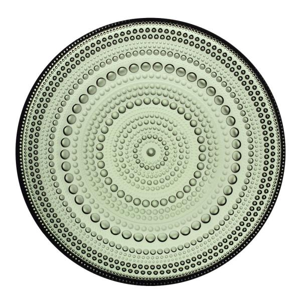 Kastehelmi tallerken 17 cm furugrønn