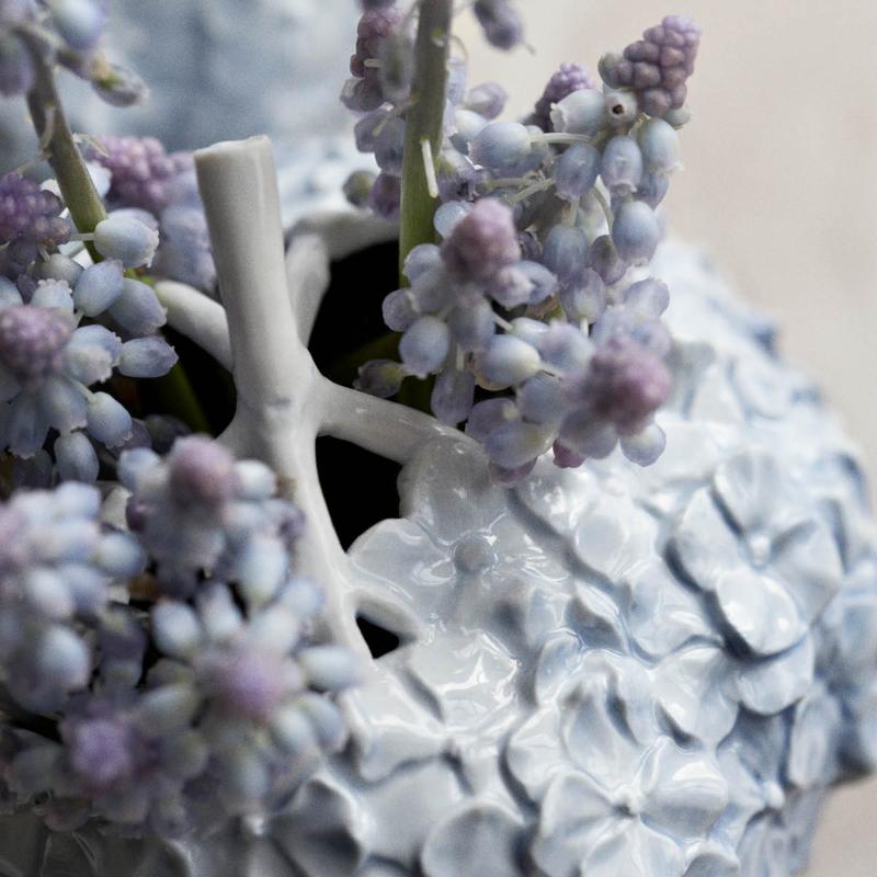 The Art of Giving Flowers vase hortensia blå