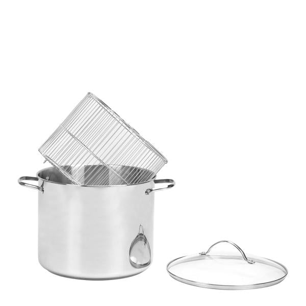 Kitchen Essentials gryte m/dampkurv 18L