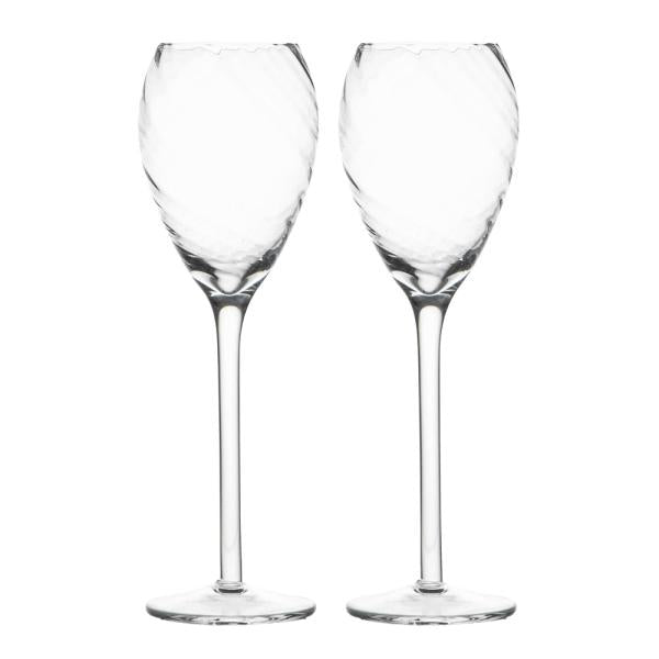 Opacity champagneglass 16 cl 2 stk klar