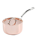 Copper Induction kasserolle med lokk 1,5L