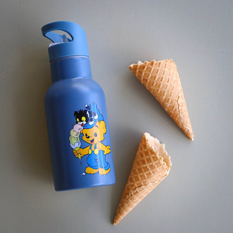 Bamse vannflaske 0,34L petrolblå