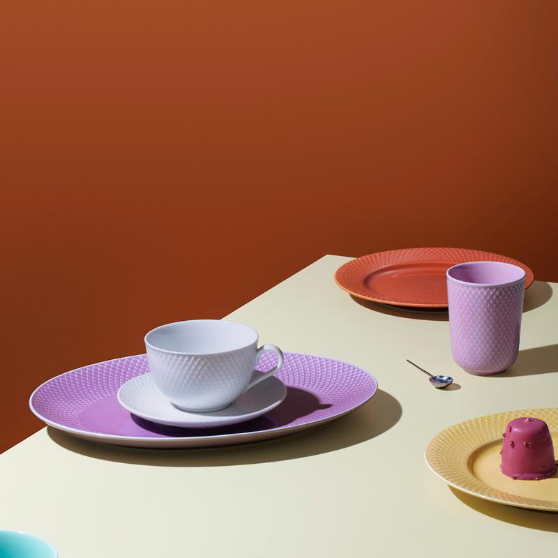 Rhombe Color oval serveringsfat