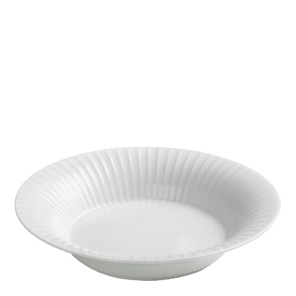 Hammershøi dyp tallerken 21 cm hvit