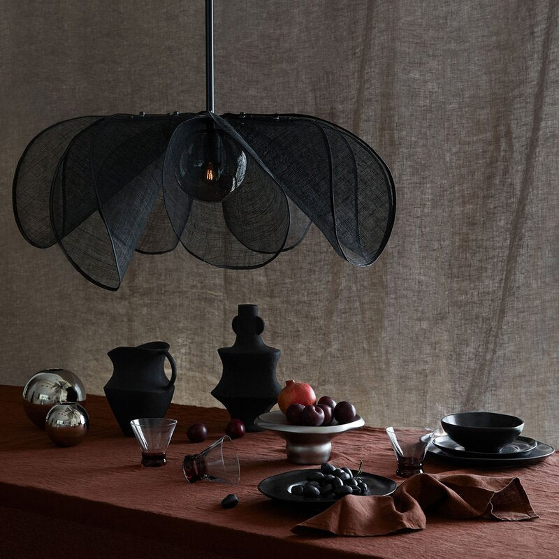 Styrka taklampe 75 cm svart