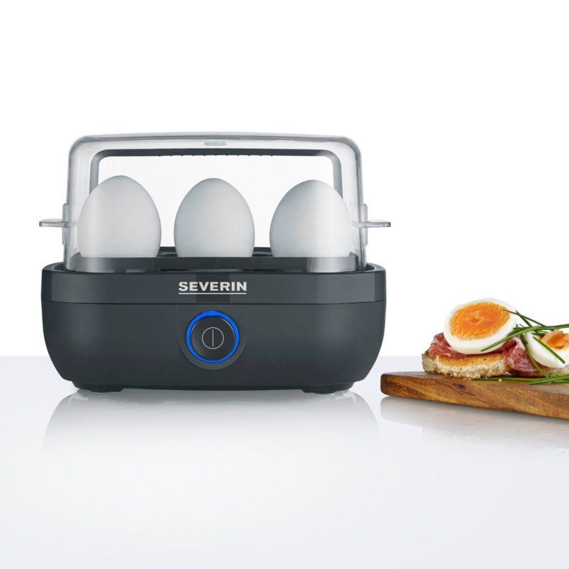 Eggkoker 1 til 6 egg svart