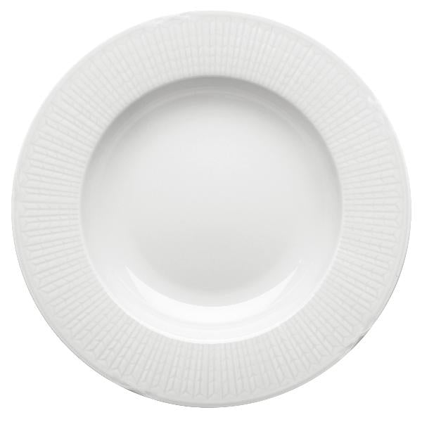 Swedish Grace dyp tallerken 25 cm snø/hvit