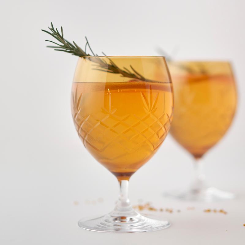 Crispy Eightball glass 55 cl 2 stk citrine