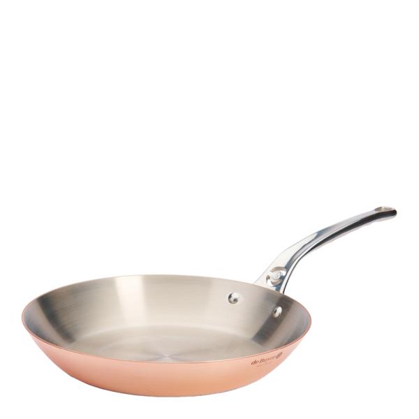 Prima Matera stekepanne 28 cm kobber/rustfritt stål