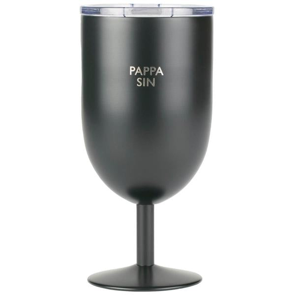 Termo ølglass pappa sin 40 cl svart