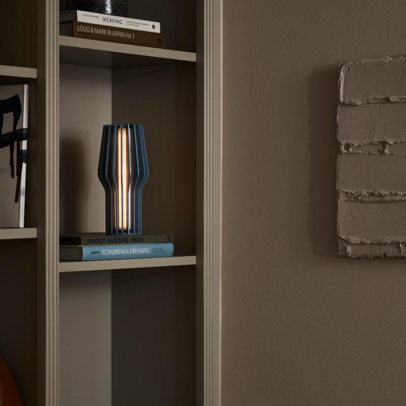 Radiant LED lampe 25 cm dusty blue
