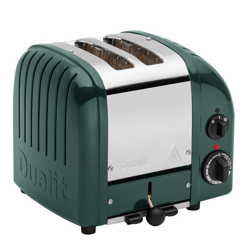 Classic brødrister 2 skiver mørk grønn