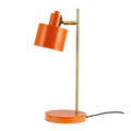 Ocean bordlampe 43 cm orange/messing