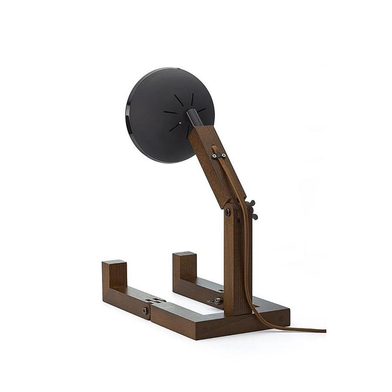 Lampe 39 cm svart/ask