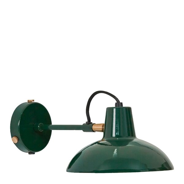 Desk vegglampe 30x18 cm grønn