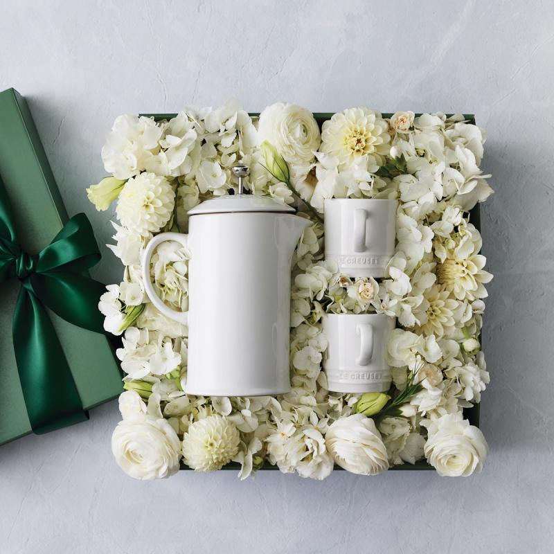 Presskanne 1L white